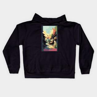 Imaginary city Kids Hoodie